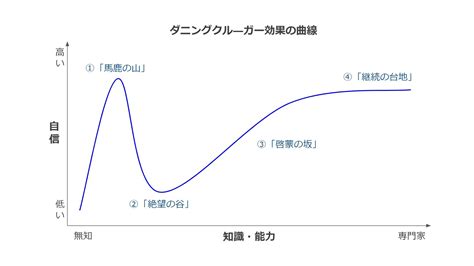 自信 能力 曲線